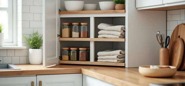 Optimiser les coins de votre petite cuisine : idées de rangements ingénieux à adopter